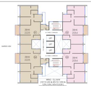 Project Image of 980 Sq.ft 2 BHK Apartment / Flat for sale in Nerul for Rs. 29000000