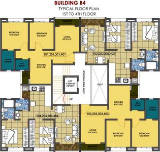 Project Image of 175.0 - 572.0 Sq.ft 1 BHK Apartment for buy in Siddhivinayak Vision Woods 1 Phase II