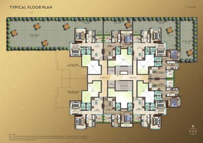 Project Image of 398.0 - 484.0 Sq.ft 1 BHK Apartment for buy in Tharwani Millennium City Phase III