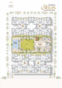 Project Image of 2160.0 - 2970.0 Sq.ft 3 BHK Apartment for buy in Keshav Elitus