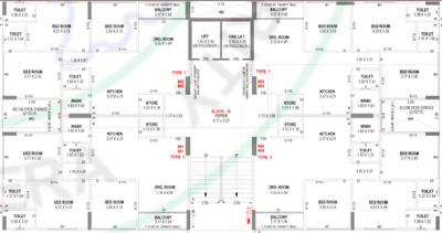 Project Image of 0.0 - 852.5 Sq.ft 3 BHK Apartment for buy in Shree Ayodhya Parisar