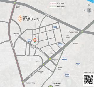 Project Image of 900.0 - 915.0 Sq.ft 3 BHK Apartment for buy in Omkar Parisar