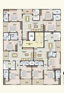 Project Image of 1728.0 - 2336.0 Sq.ft 3 BHK Apartment for buy in SSBC Utsav