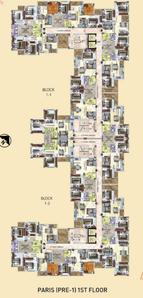 Project Image of 470.0 - 1010.0 Sq.ft 1 BHK Apartment for buy in Jain Dream World City Precinct II