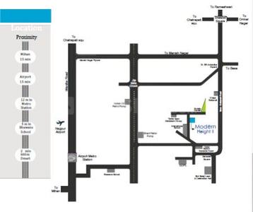 Project Image of 1469.02 - 1540.29 Sq.ft 3 BHK Apartment for buy in Modern Height 2
