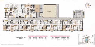 Project Image of 939 Sq.ft 2 BHK Apartment / Flat for sale in Porur for Rs. 8400000