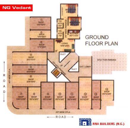 RNA NG NG Vedant Images for Cluster Plan of RNA Builders NG NG Vedant 1