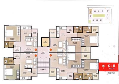 Project Image of 870 Sq.ft 2 BHK Apartment / Flat for sale in Dindoli for Rs. 2150000