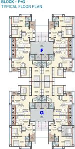 Project Image of 536.26 - 897.39 Sq.ft 2 BHK Apartment for buy in Omkara Dharti Saket Heaven 2