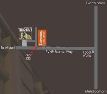 Project Image of 1368.0 - 2601.0 Sq.ft 2 BHK Apartment for buy in Rami Laxmi Ram Trident