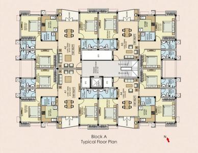 Project Image of 977.0 - 2032.0 Sq.ft 2 BHK Apartment for buy in Navins Maris Dale