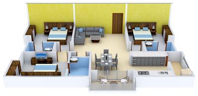Project Image of 1270.0 - 1770.0 Sq.ft 2 BHK Apartment for buy in Value Valueprop Prime Vivanne