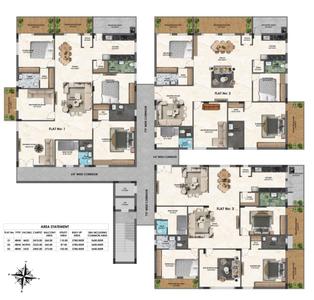 Project Image of 0.0 - 3600.0 Sq.ft 4 BHK Apartment for buy in Cozy Essence Elysium