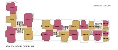 Project Image of 1577 Sq.ft 3 BHK Apartment / Flat for sale in Jamsaut for Rs. 13089000