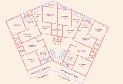 Project Image of 0.0 - 385.41 Sq.ft 1 BHK Apartment for buy in Shri Manohar Goverdhan Heights