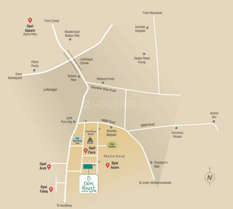 Project Image of 484.0 - 743.0 Sq.ft 1 BHK Apartment for buy in Opel Hayat