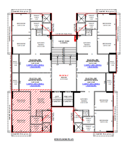 Project Image of 820.21 - 953.36 Sq.ft 3 BHK Apartment for buy in Shubh Labh Heights