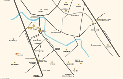 Project Image of 722.58 - 1007.39 Sq.ft 2 BHK Apartment for buy in Miracle Imperio Towers Phase 2