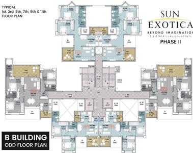 Project Image of 330.0 - 785.0 Sq.ft 1 BHK Apartment for buy in Mittal Sun Exotica Phase 2