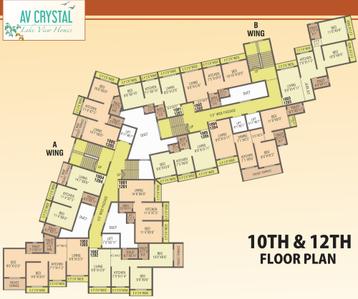 Project Image of 385.0 - 616.0 Sq.ft 1 BHK Apartment for buy in AV Crystal