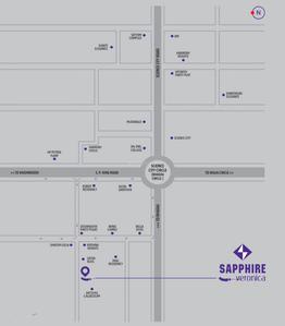 Project Image of 858.42 - 867.36 Sq.ft 3 BHK Apartment for buy in Sapphire Veronica
