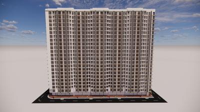 Project Image of 353.17 - 538.42 Sq.ft 1 BHK Apartment for buy in MPCHFLS Galaxy Heights Tower 1