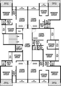 Project Image of 670 Sq.ft 1 BHK Apartment / Flat for sale in Kharghar for Rs. 6450000