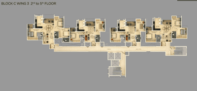 Project Image of 1057.0 - 1427.0 Sq.ft 2 BHK Apartment for buy in Provident Ecopolitan Phase 1