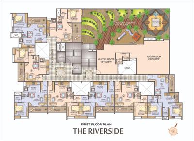 Project Image of 1501 Sq.ft 3 BHK Apartment / Flat for sale in Bhugaon for Rs. 11900000