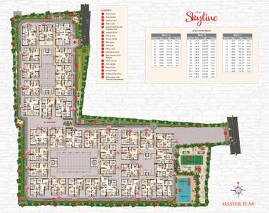 Project Image of 1040.0 - 1255.0 Sq.ft 2 BHK Apartment for buy in Hexa Skyline