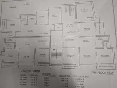 Project Image of 934.0 - 1132.0 Sq.ft 2 BHK Apartment for buy in BK Gitanjali Apartment