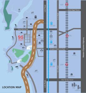 Project Image of 299.99 - 530.0 Sq.ft 1 BHK Apartment for buy in Stans 95 West Composite