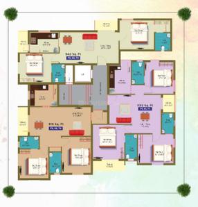 Project Image of 916.0 - 1152.0 Sq.ft 2 BHK Apartment for buy in GP Crown Imperial