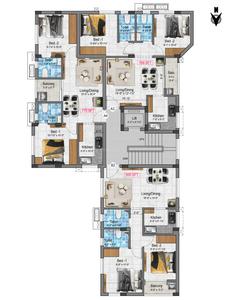Project Image of 769.0 - 800.0 Sq.ft 2 BHK Apartment for buy in Sivarams Balaji Homes