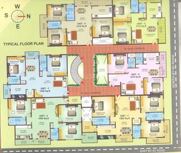 Project Image of 1070.0 - 1580.0 Sq.ft 2 BHK Apartment for buy in VSM Gangothri Sapthagiri Pearl