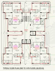 Project Image of 0.0 - 872.41 Sq.ft 3 BHK Apartment for buy in Ekaiva