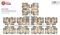 Dosti Greater Thane Tower 2 Cluster Plan from 1st to 29th Floor 3