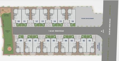 Project Image of 1832.88 - 1858.39 Sq.ft 4 BHK Villa for buy in Aspire Reva Bungalows