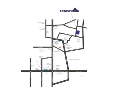 Rajarathnam RC Rose Wood Location Plan 1