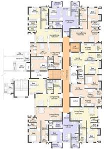 Project Image of 895.0 - 1170.0 Sq.ft 2 BHK Apartment for buy in Doshi Etopia II