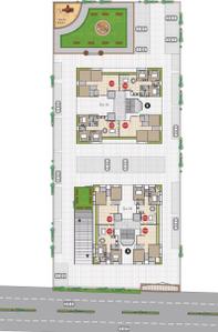 Project Image of 647.56 - 776.51 Sq.ft 2 BHK Apartment for buy in S S Saundarya Sky
