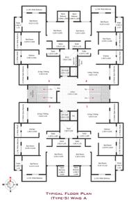 Project Image of 1020.0 - 1561.0 Sq.ft 2 BHK Apartment for buy in Supreme Blossoms