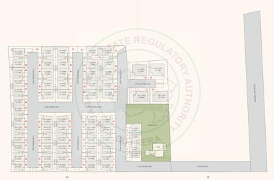 Vintage Al Huda Residency Layout Plan 1