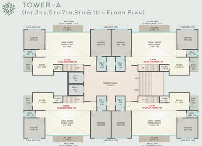 Project Image of 1760.22 - 2192.0 Sq.ft 4 BHK Duplex for buy in Gauri Florencia