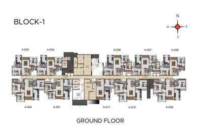 Project Image of 1109.0 - 1636.0 Sq.ft 2 BHK Apartment for buy in Casagrand Highcity