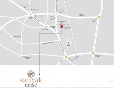 Project Image of 1870.44 - 1890.9 Sq.ft 4 BHK Apartment for buy in Samyaktava Samyak Arise