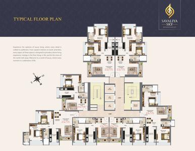 Project Image of 473.0 - 745.0 Sq.ft 1 BHK Apartment for buy in Savaliya Sky