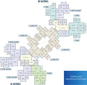 Project Image of 381.0 - 707.0 Sq.ft 1 BHK Apartment for buy in Nirmal Olympia A B