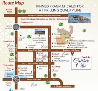 Project Image of 1000.0 - 2000.0 Sq.ft Residential Plot Plot for buy in Enrich Caliber City