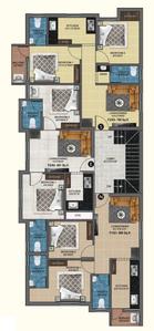 Project Image of 424.0 - 801.0 Sq.ft 1 BHK Apartment for buy in MP Trinity